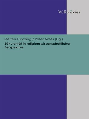 cover image of Säkularität in religionswissenschaftlicher Perspektive
